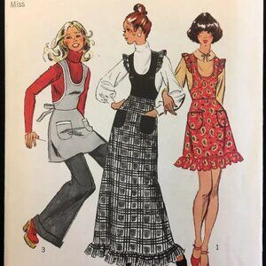 Vintage Simplicity 5807 Misses Jumper Dress or Tunic Misses Size 10 Uncut